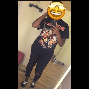 Iron Maiden Distressed T-shirt